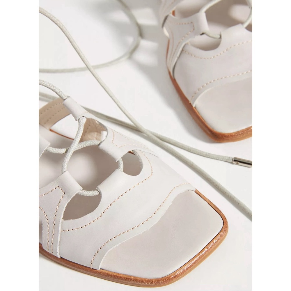 Anthropologie x Silent D Gladiator Satelli Tie-Up Sandals NWT Size 10 - Picture 4 of 15